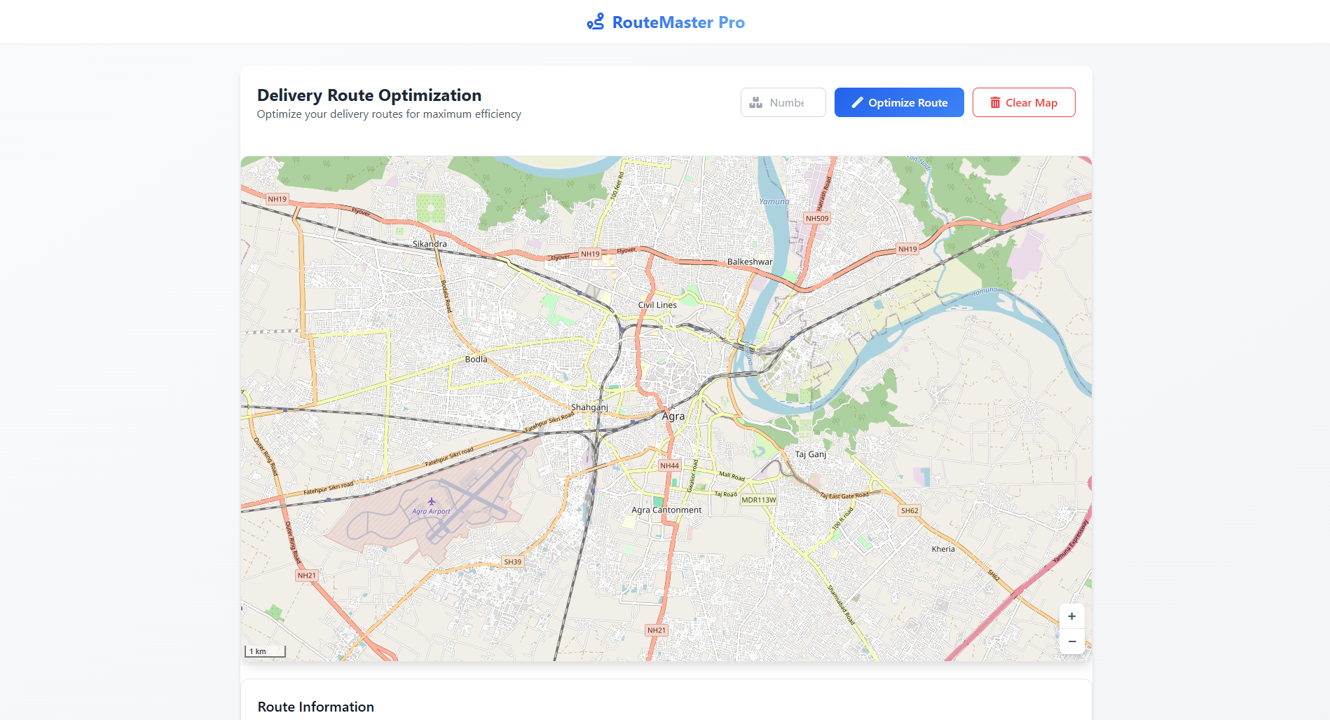 Route Master Pro route optimization app